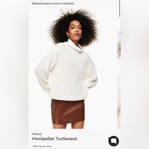 Wilfred Montpellier Turtle Neck Sweater